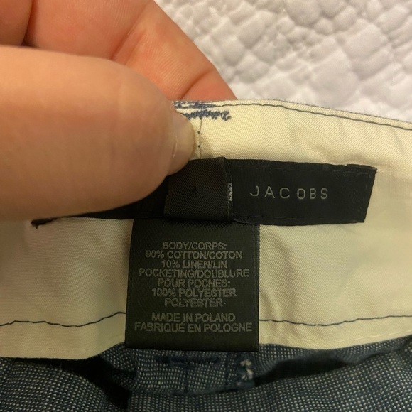 Marc By Marc Jacobs Blue Linen Blend Womens Pants - Picture 5 of 5